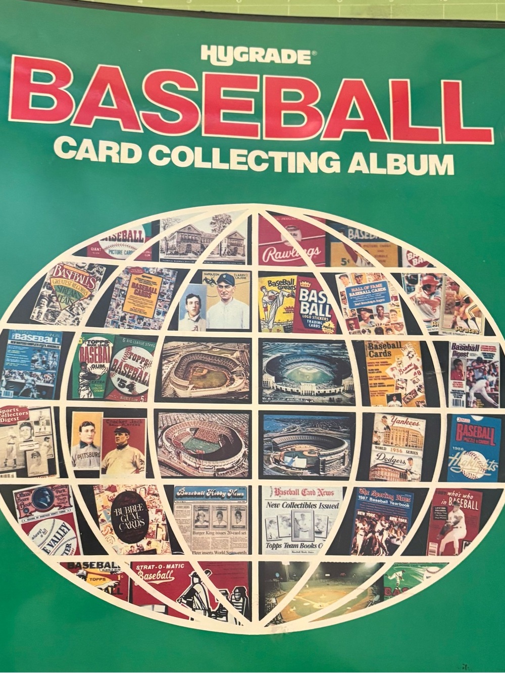 Vintage Hygrade Baseball Card Collecting Album